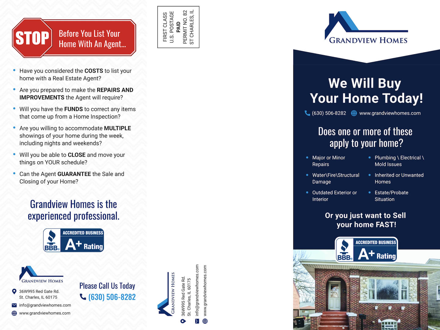 Grandview Homes Trifold Brochure NB Business Consulting Group